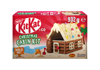 KitKat Christmas Cabin Kit 932g
