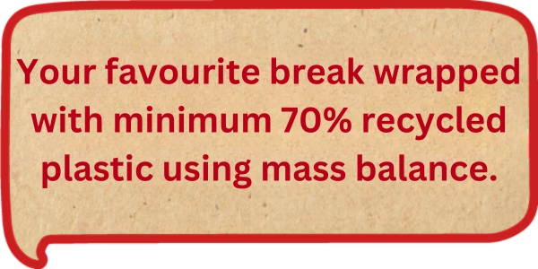 made with min. 70% recycled plastic
