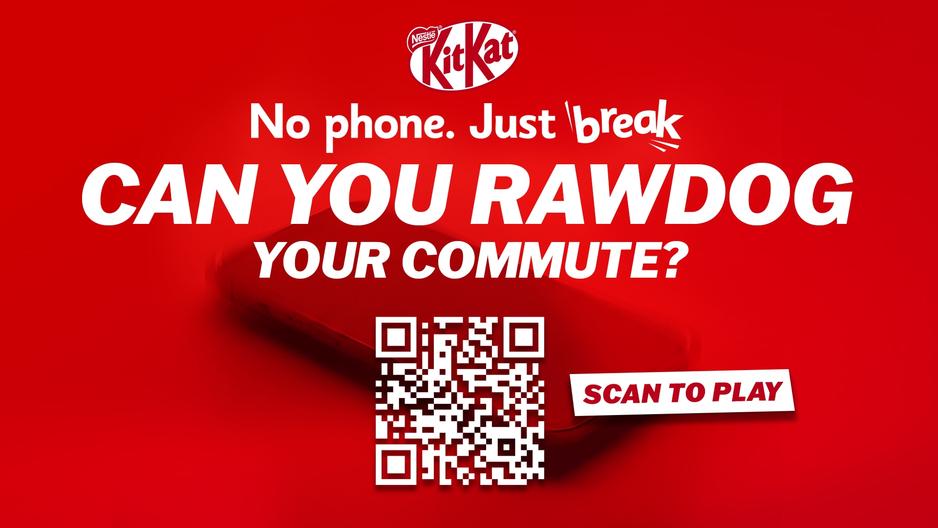 KitKat® No Phone, Just Break