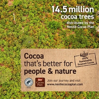 Cocoa that's better for people and nature
