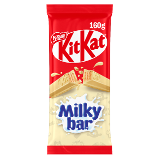 KitKat Milkybar 160g Block front of pack