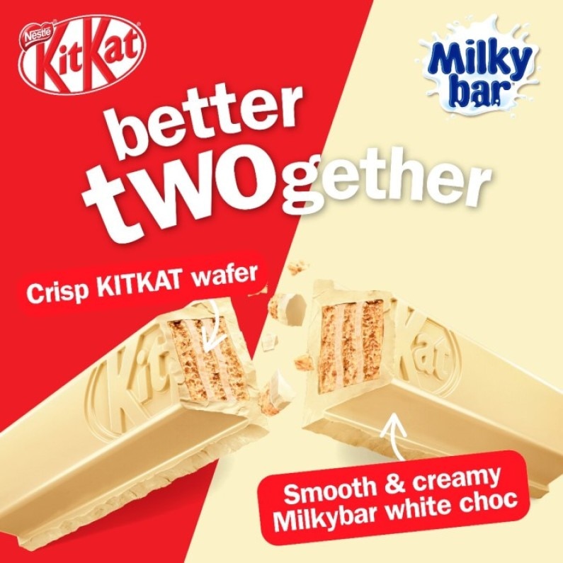 KitKat Milkybar 2-Finger Share Pack 11 Pieces