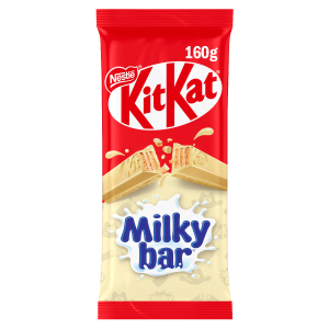 KitKat Milkybar 160g Block front of pack